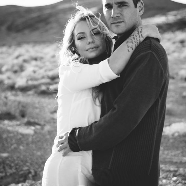 Red Rock Sunrise Engagements | Las Vegas, NV | Sarah + Frank