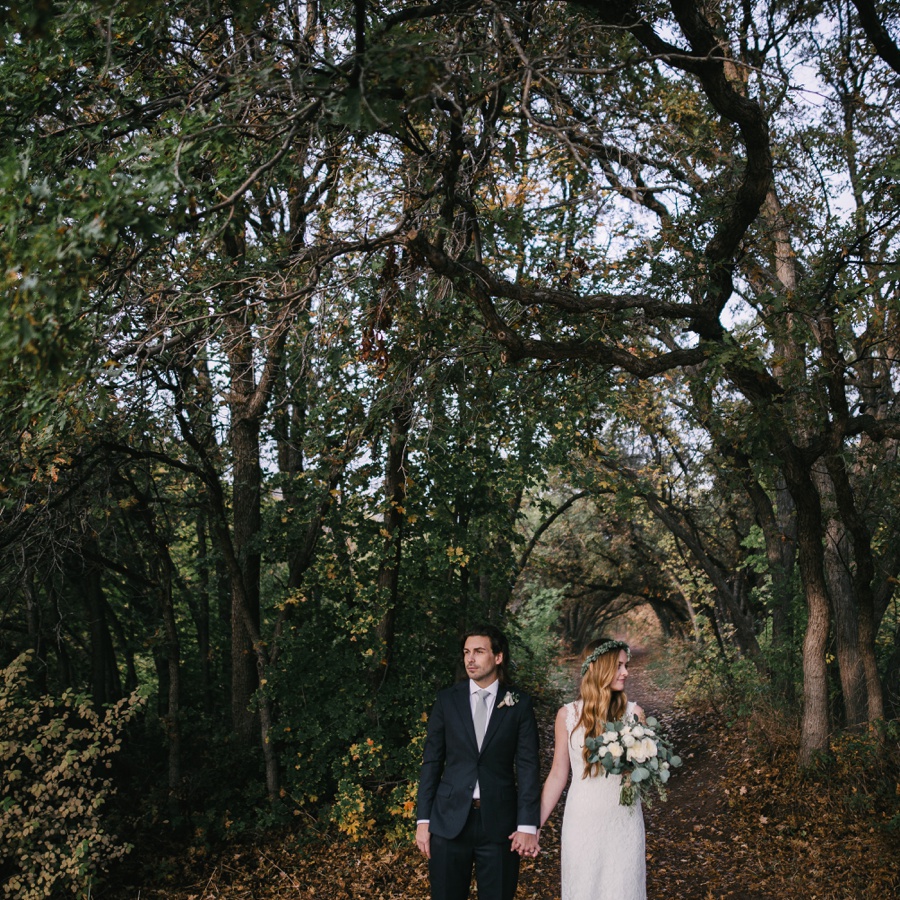 forest wedding, blue bridesmaid dresses_0096