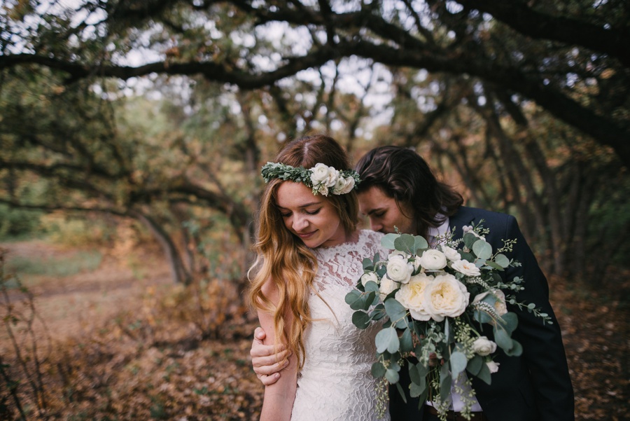 forest wedding, blue bridesmaid dresses_0112