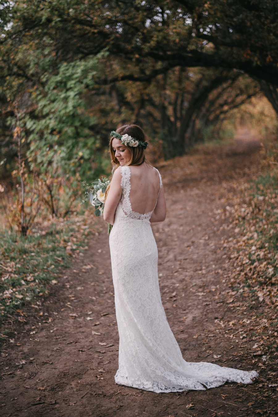 forest wedding, blue bridesmaid dresses_0137