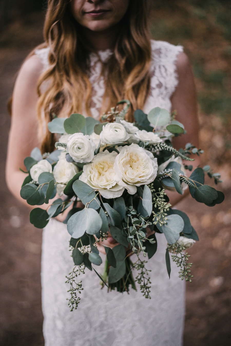 forest wedding, blue bridesmaid dresses_0140