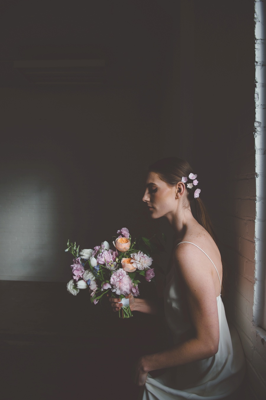 sheer wedding dress, minimal bridal lookbook_0189