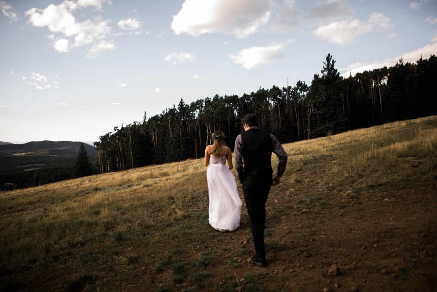 rustic mountain flagstaff wedding_40a