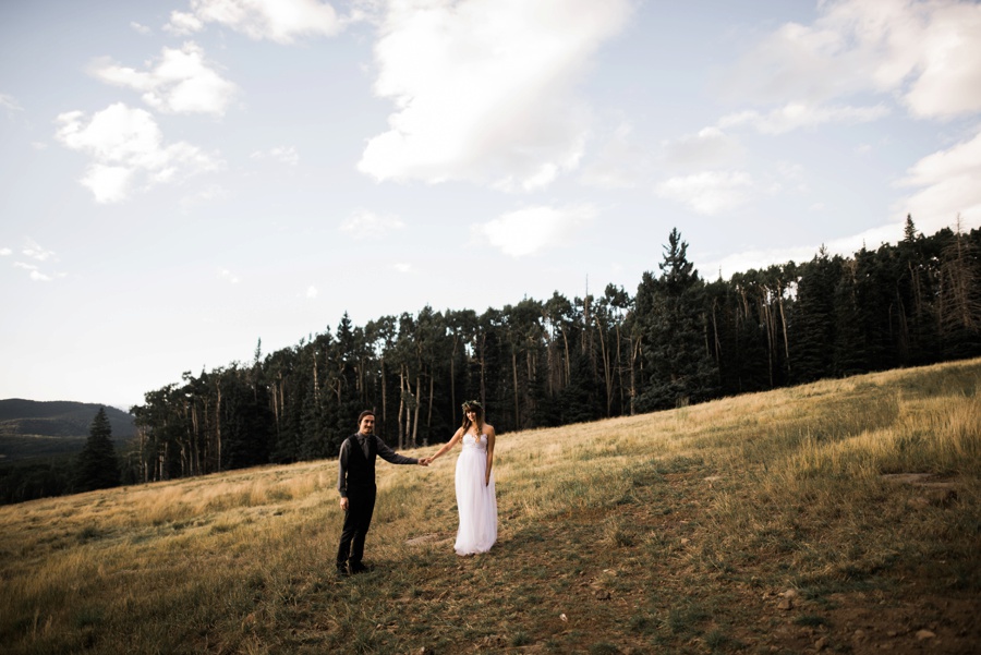 rustic mountain flagstaff wedding_40c