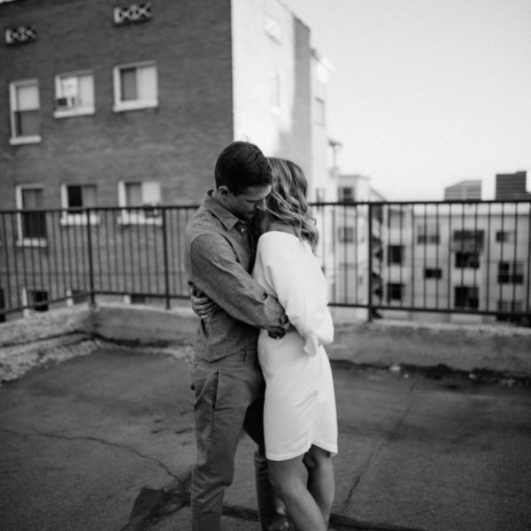 Downtown Salt Lake Engagements | SLC, UT |  Will + Brenna