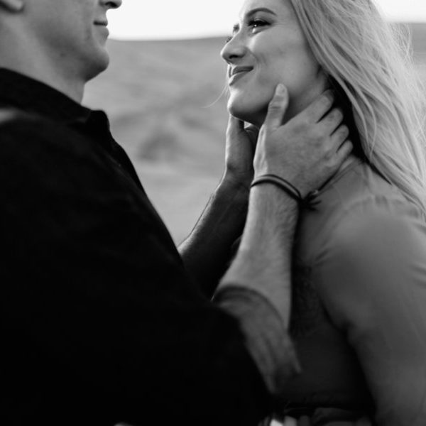 Little Sahara Sand Dunes Engagements | Little Sahara, UT | Kim + Carlos